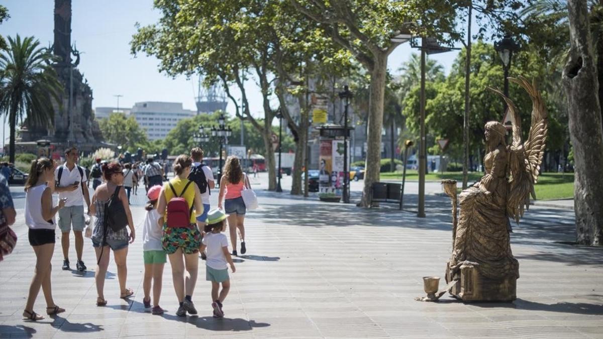 estatuas humanas