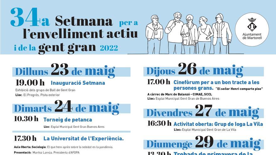 34a Setmana de la Gent Gran. Cinefòrum per a un bon tracte a les persones grans