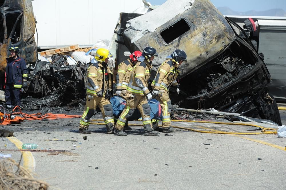 Las imágenes del accidente