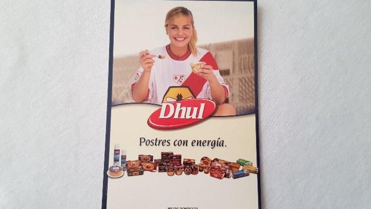 Milene Domingues, en uno de los anuncios de Flanes Duhl