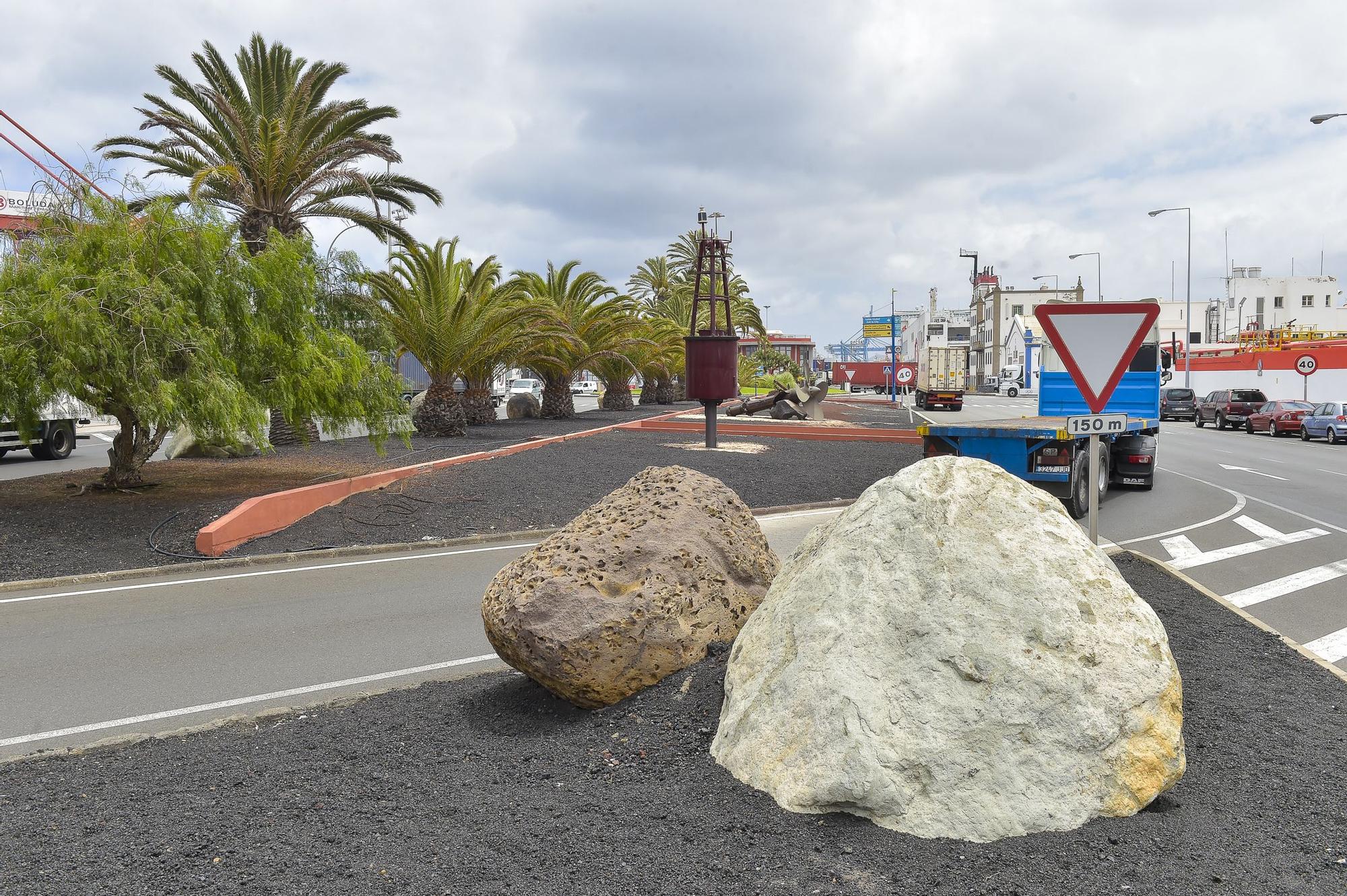 Zonas ajardinadas en el Puerto de La Luz y Las Palmas