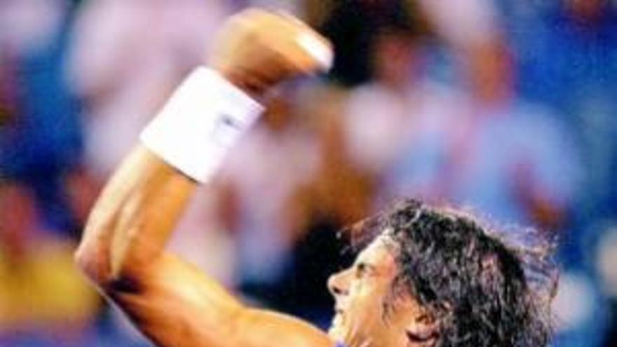 Nadal llega a la cima