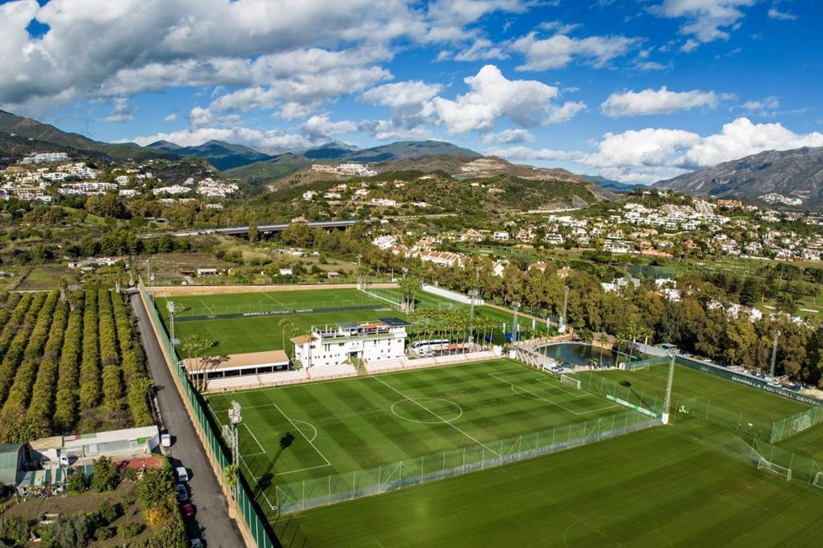 Instalaciones del Marbella Football Center.