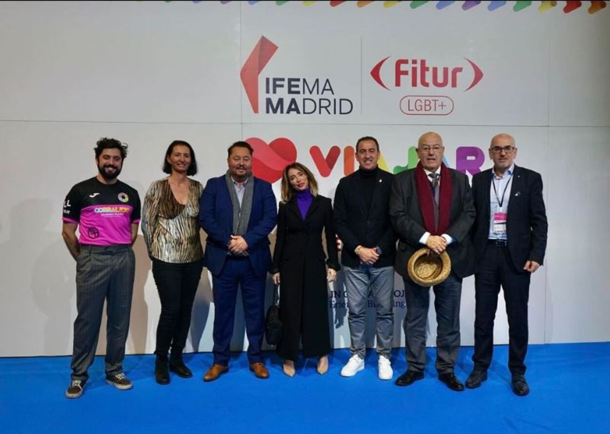 María Patiño promociona Fuerteventura en Fitur