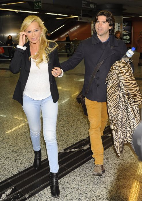 Belén Esteban y Toño Sanchís, su representante en ese momento