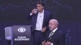 Lula y Bolsonaro se sacan chispas en el primer debate televisivo a una semana de las elecciones