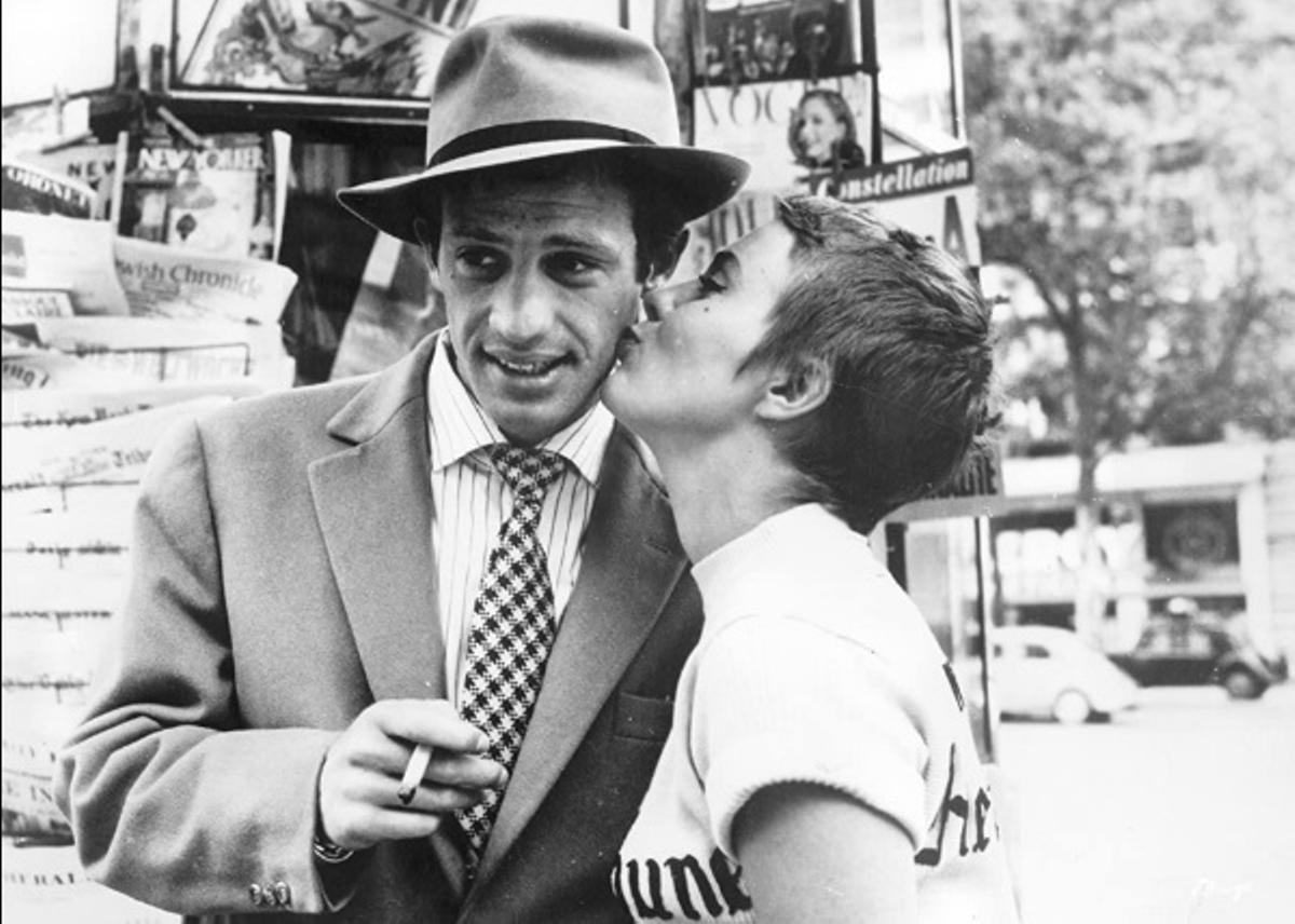 Fotograma de Al final de la escapada de Jean-Luc Godard (1960)