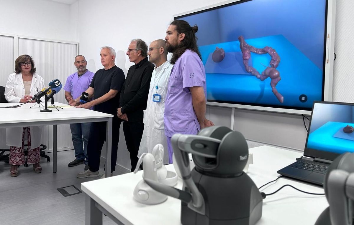 Son Espases y Adema desarrollan un simulador táctil en 3D para tratar el cáncer colorrectal
