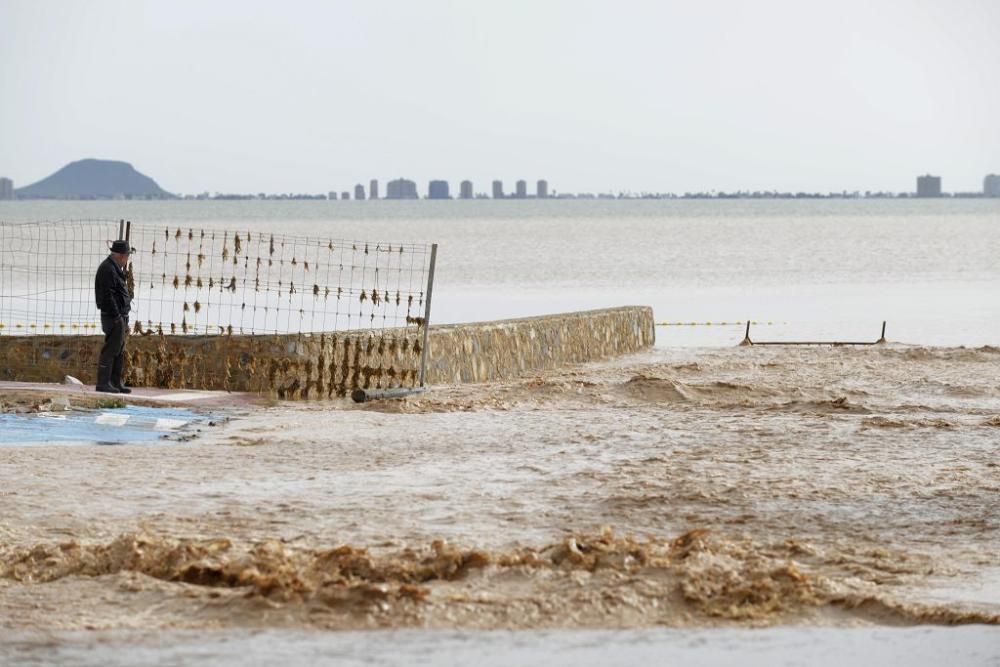 Borrasca Gloria: lluvias e inundaciones en Los Alcázares y San Javier