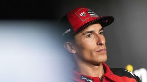 Marc Márquez, en la conferencia de prensa de esta tarde en Spielberg (Austria).