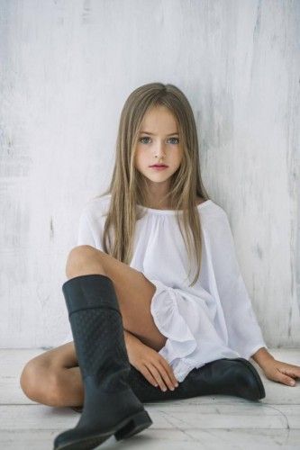 La top model infantil Kristina Pimenova