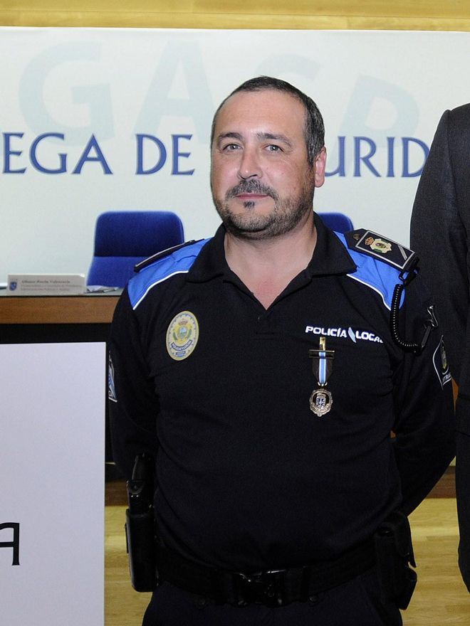 José Enrique Loureiro ejerce actualmente la jefatura de la Policía Local de A Estrada. Bernabé/Javier Lalín