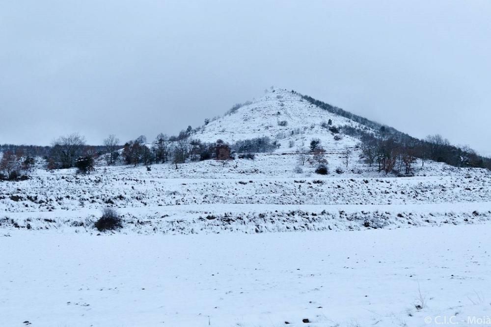 Nevada entre els termes de Moià i Collsuspina