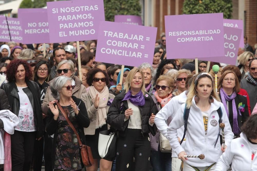 Marcha Mujer en Cartagena