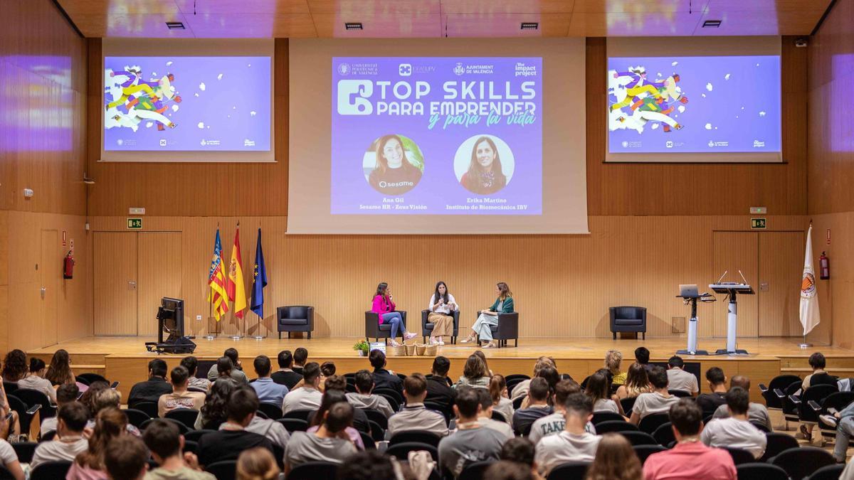 Jornada ‘Top Skills para emprender y para la vida’ de la UPV.