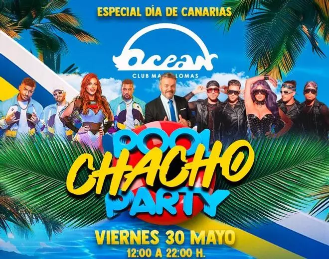 ¡LA PROVINCIA sortea 10 entradas dobles para la increíble fiesta Pool Chacho Party!