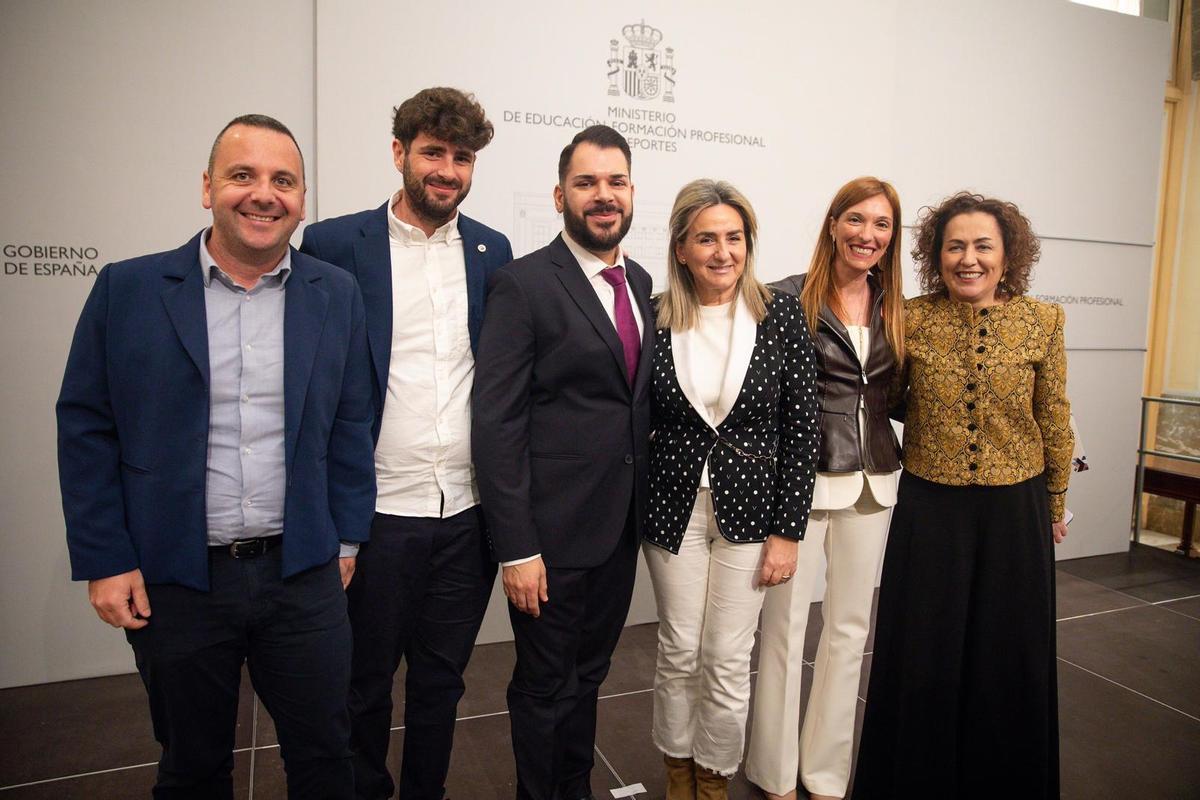 El alumno Jesús Manuel Alonso Hernández, reconocido en el concurso nacional “Una Constitución para todos”