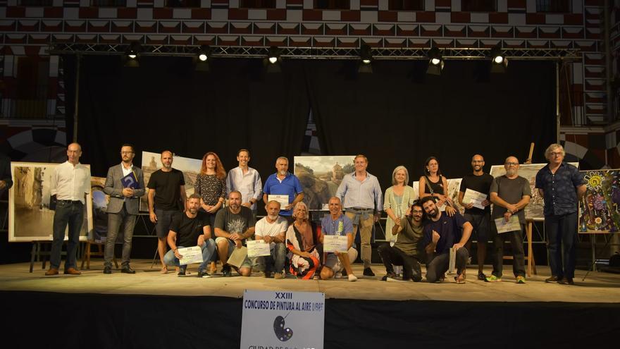 El madrileño José María Díaz gana el concurso de Pintura al Aire Libre de Badajoz