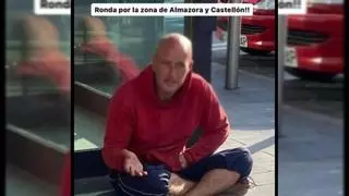 Buscado por la policía: Alarma vecinal por un hombre con problemas mentales en Castelló y Almassora