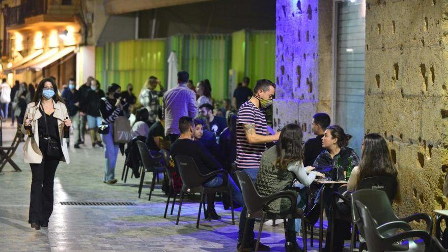 Una terraza en Cartagena.