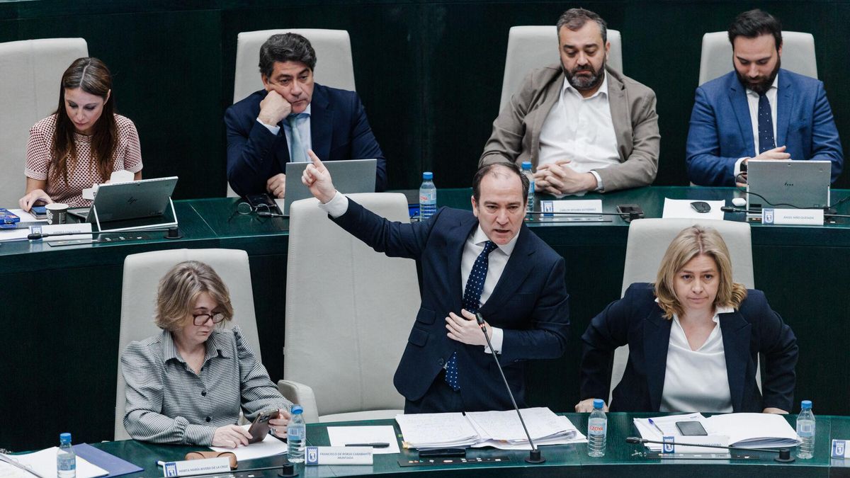 Borja Carabante en el Pleno de Cibeles en una imagen de archivo.