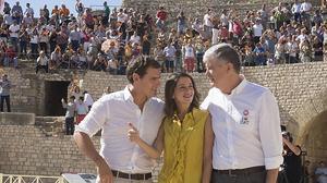Arrimadas remarca la marca neta de C’s i Rivera li demana que tiri el 3% als lleons
