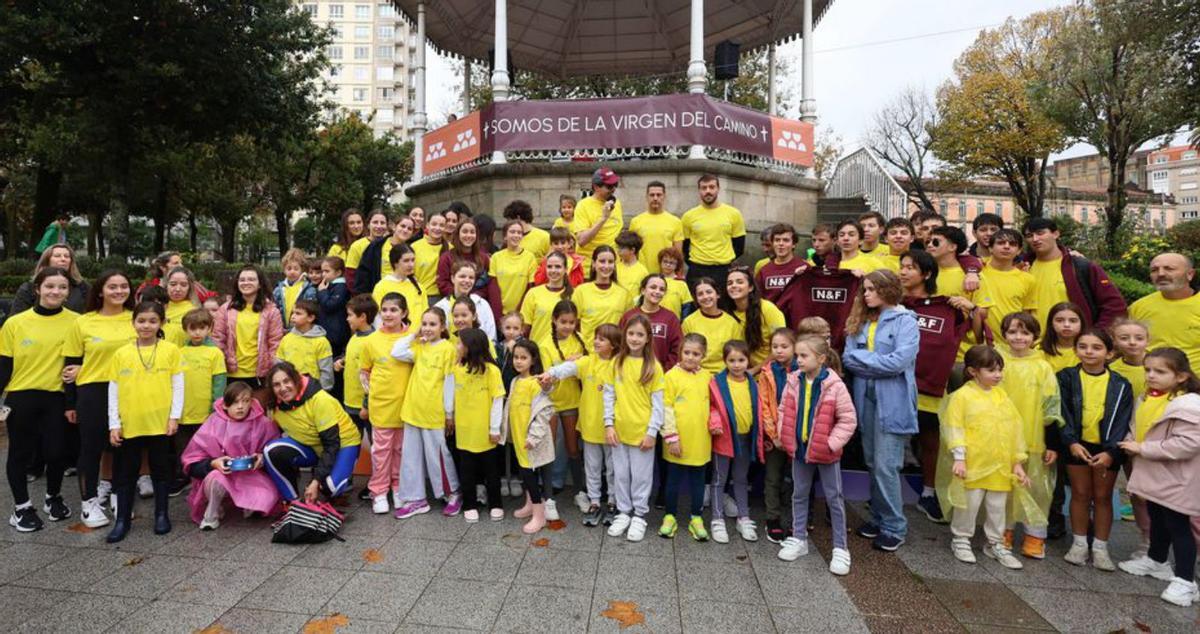 Los niños, grandes
 protagonistas. |  G.S.