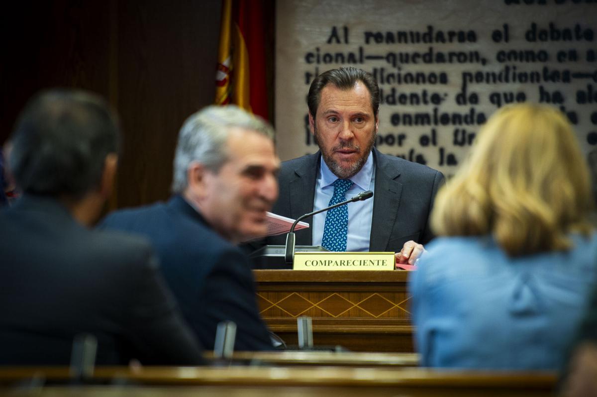 El ministro de Transportes y Movilidad Sostenible, Óscar Puente Santiago, comparece ante la Comisión del ‘caso Koldo’