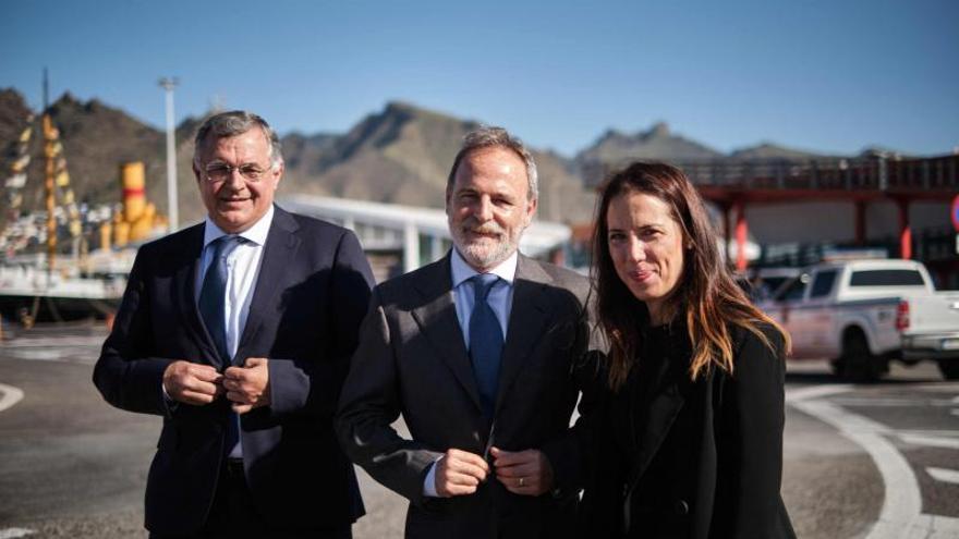 Visita del presidente de Puertos del Estado al puerto de Tenerife