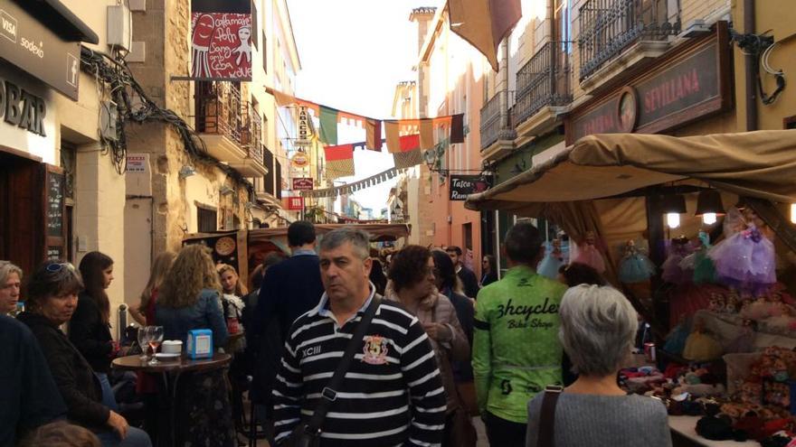 Llenazo en el Mercat Medieval de Dénia