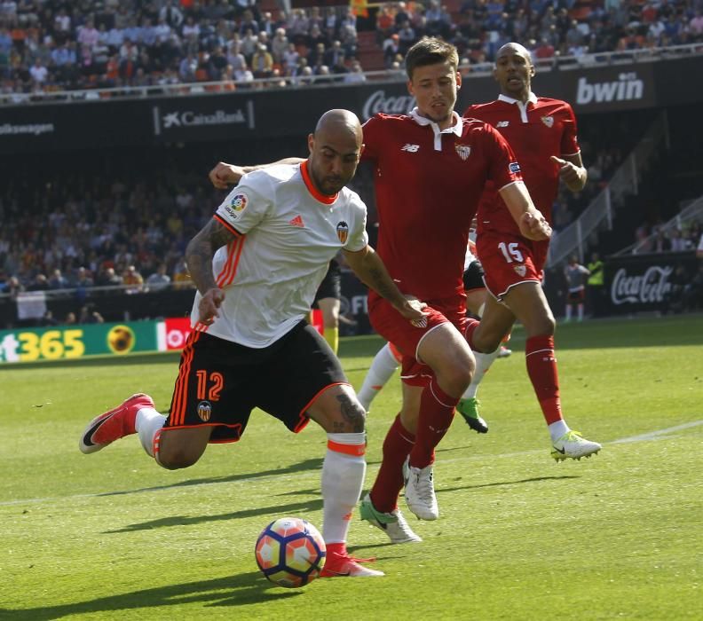 Valencia - Sevilla, en imágenes