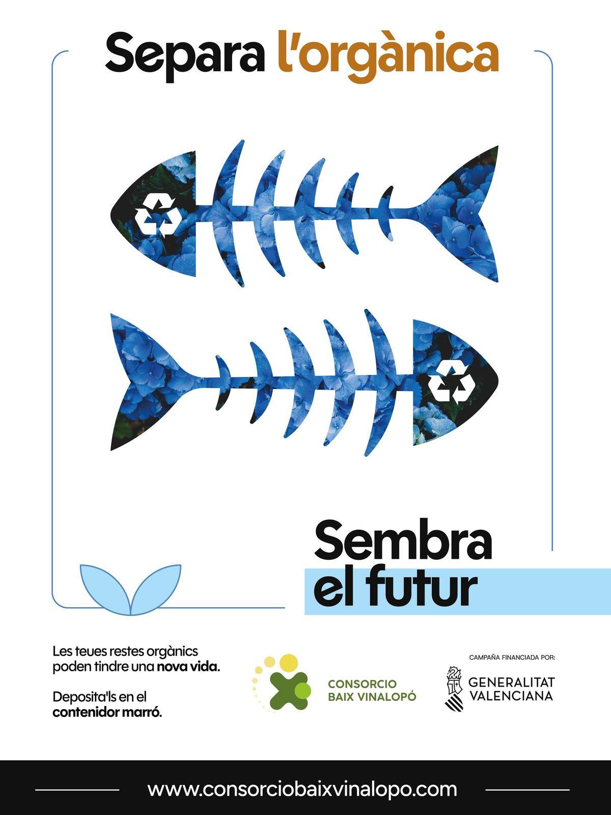 Campaña educativa Separa la orgánica, siembra el futuro.