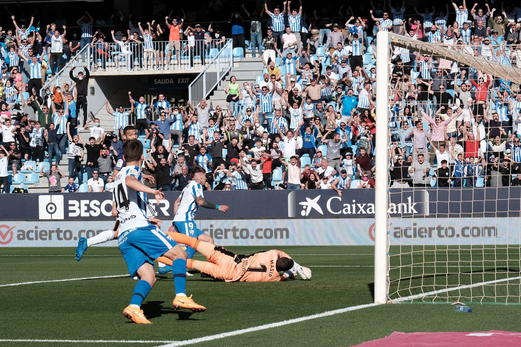 Las imágenes del Málaga CF - Real Valladolid