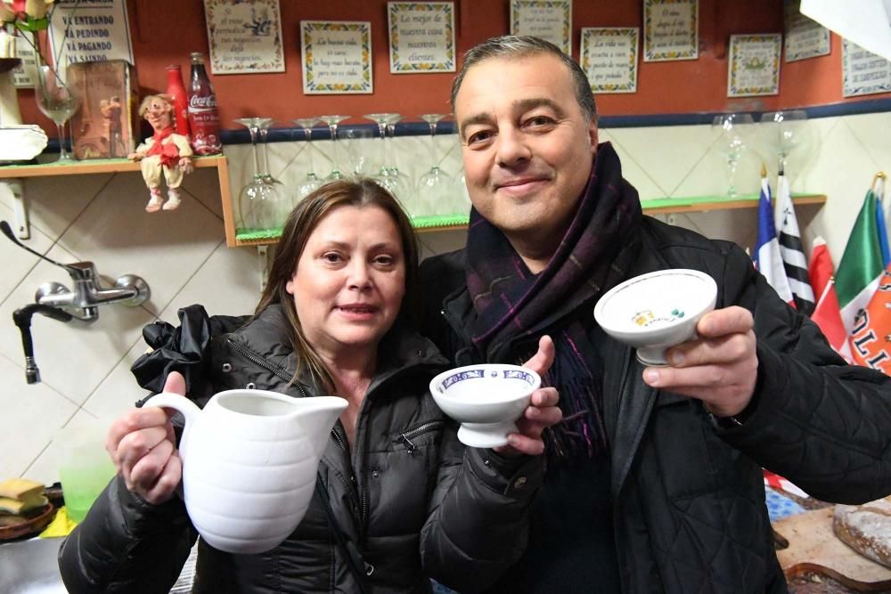 Despedida a la taberna A Cunquiña