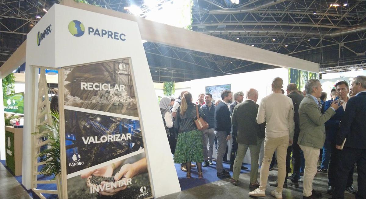 Paprec durante la última edición de Ecofira.