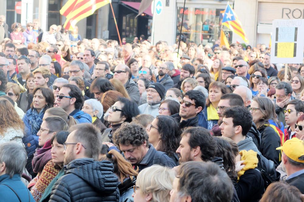 Concentració i tractorada a Figueres