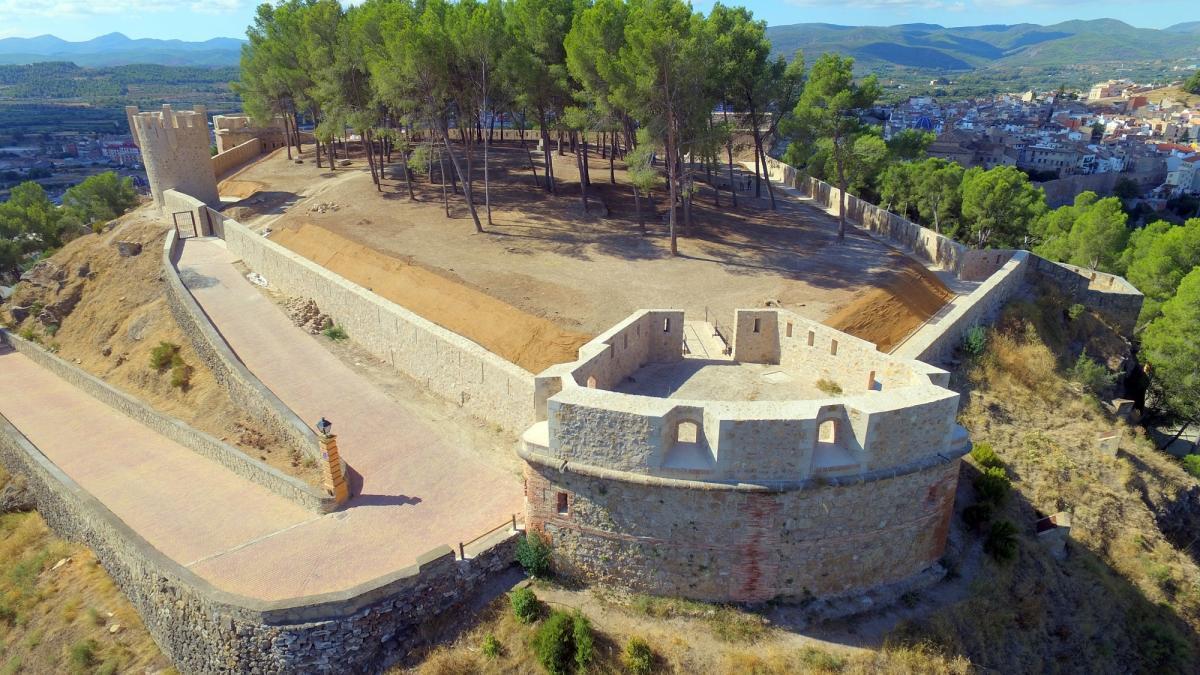 Fuerte de la Estrella en Segorbe, restaurado el año pasado.