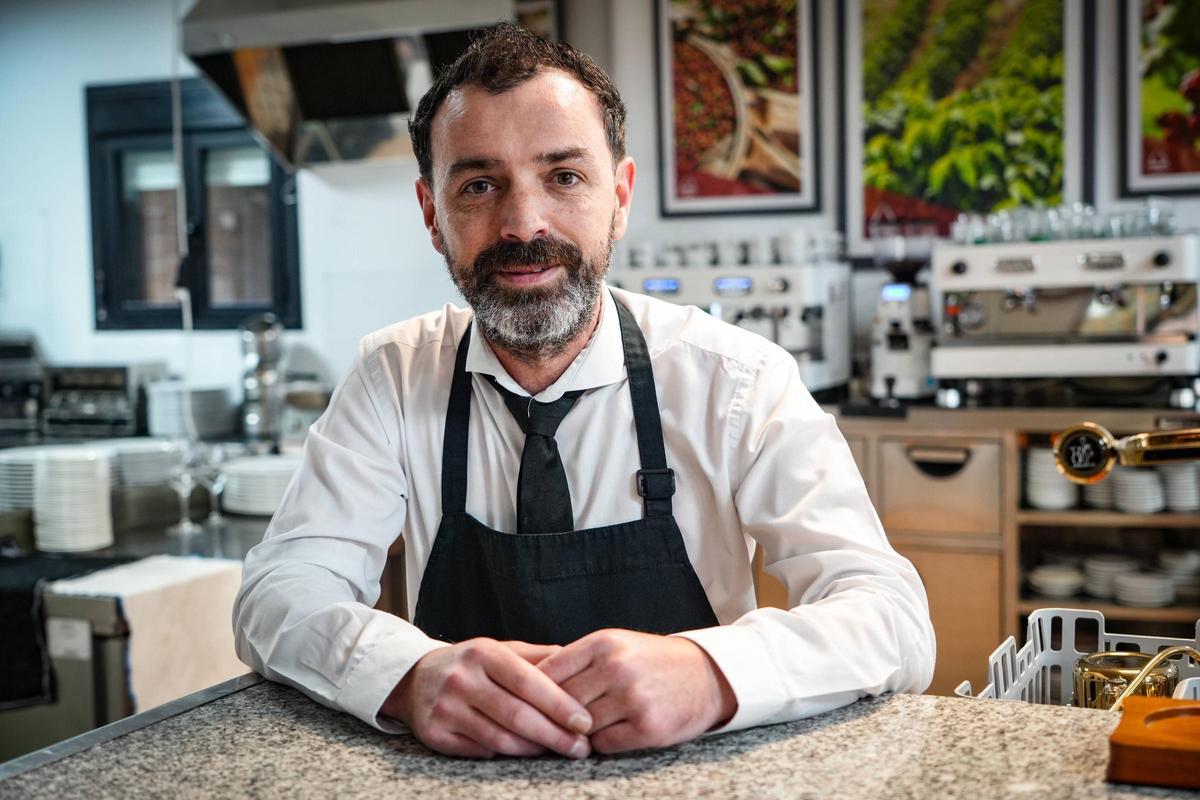 Francisco Falero, alumno del grado superior de Hostelería.