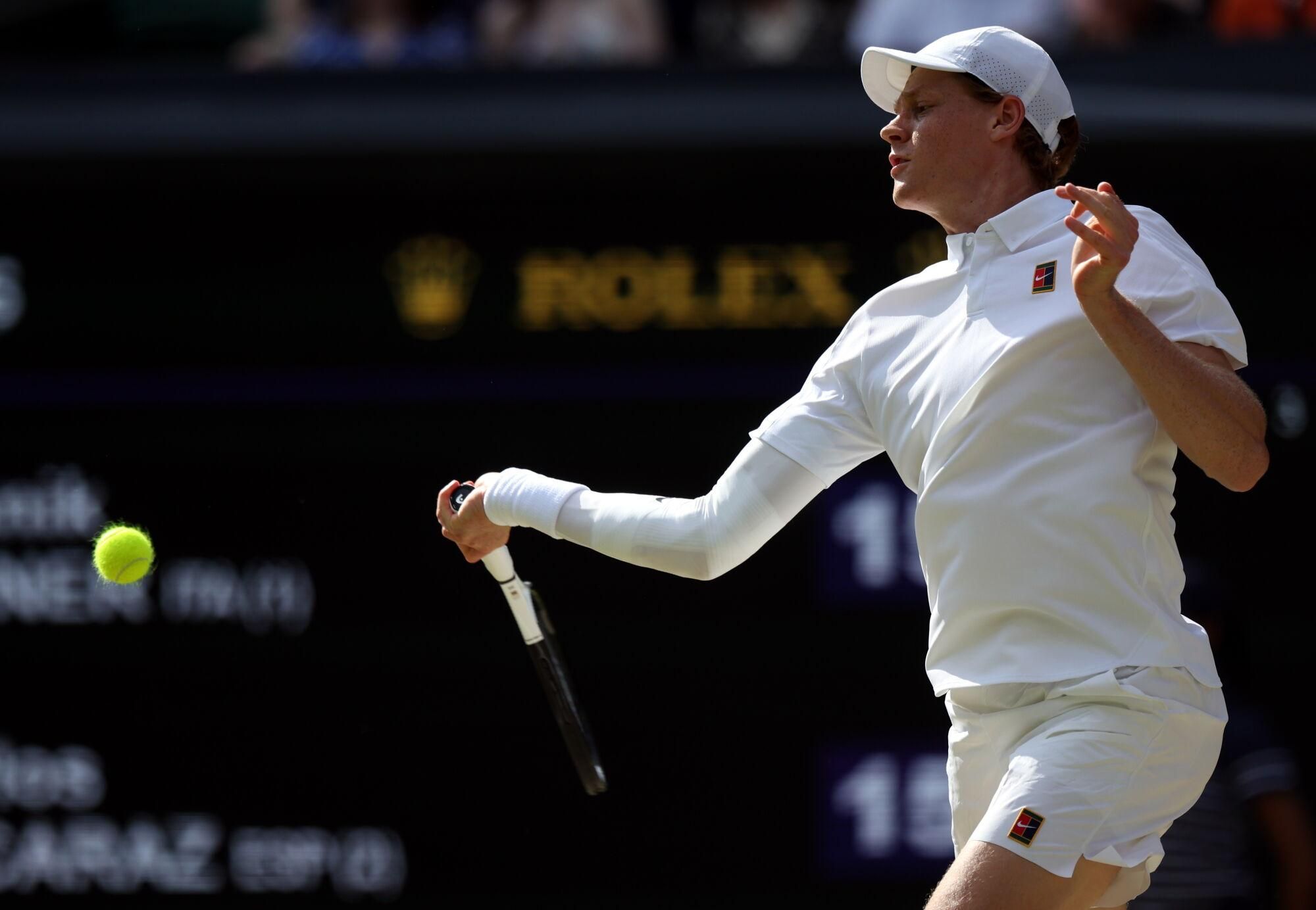 Final de Wimbledon: Jannik Sinner - Carlos Alcaraz.