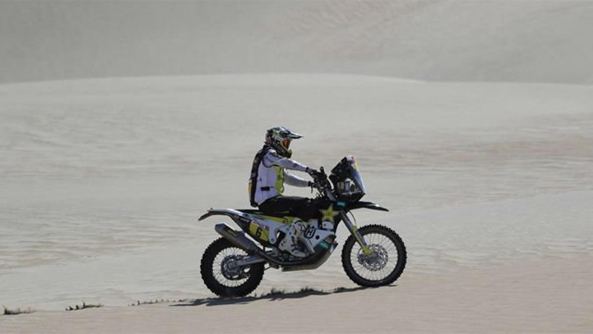 Quintanilla vuelve a líderar en el Dakar de motos en su sexta jornada