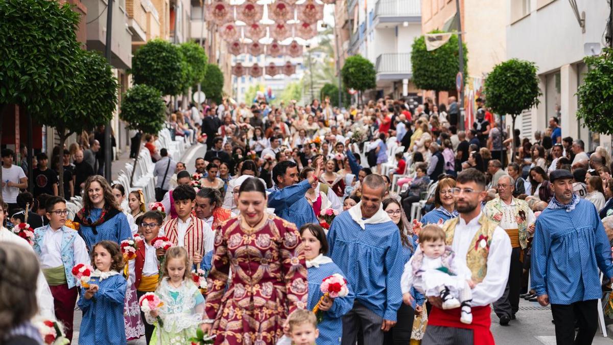 La Ofrenda de Lágrimas celebrada el pasado sábado en La Vila.