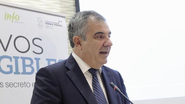 El consejero Juan María Vázquez durante su intervención en la jornada.