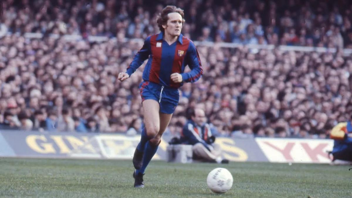 Allan Simonsen, en la seva etapa al Barça