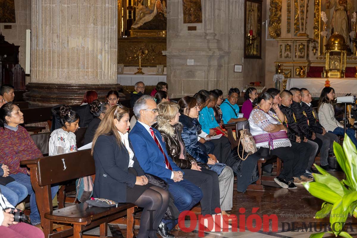 La comunidad ecuatoriana en Caravaca celebra la Virgen de ‘El Quinche’