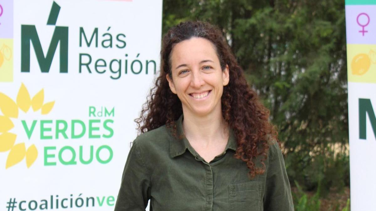 Lorena Lorca, candidata a la Alcaldía de Cartagena por parte de Más Cartagena-Verdes Equo.