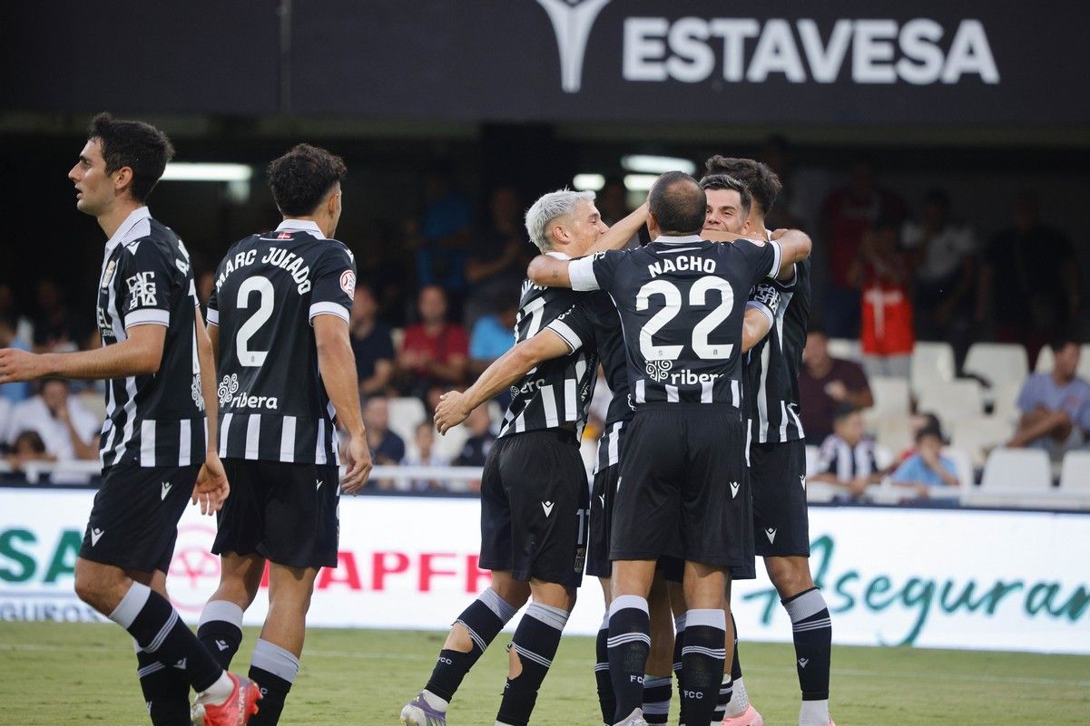 La victoria del FC Cartagena sobre el Tarazona, en imágenes