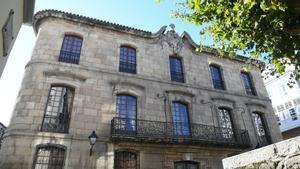 Vista exterior de la casa Cornide, en A Coruña.