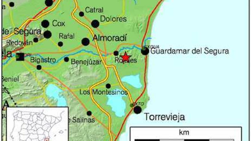 Dos terremotos en sólo 10 horas en la Vega Baja se dejan sentir en el Baix Vinalopó