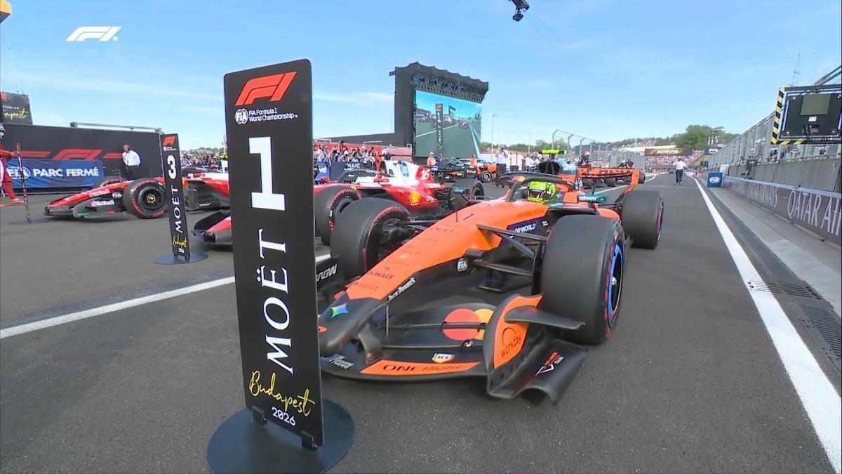 Lando Norris, en pole ante los Ferrari