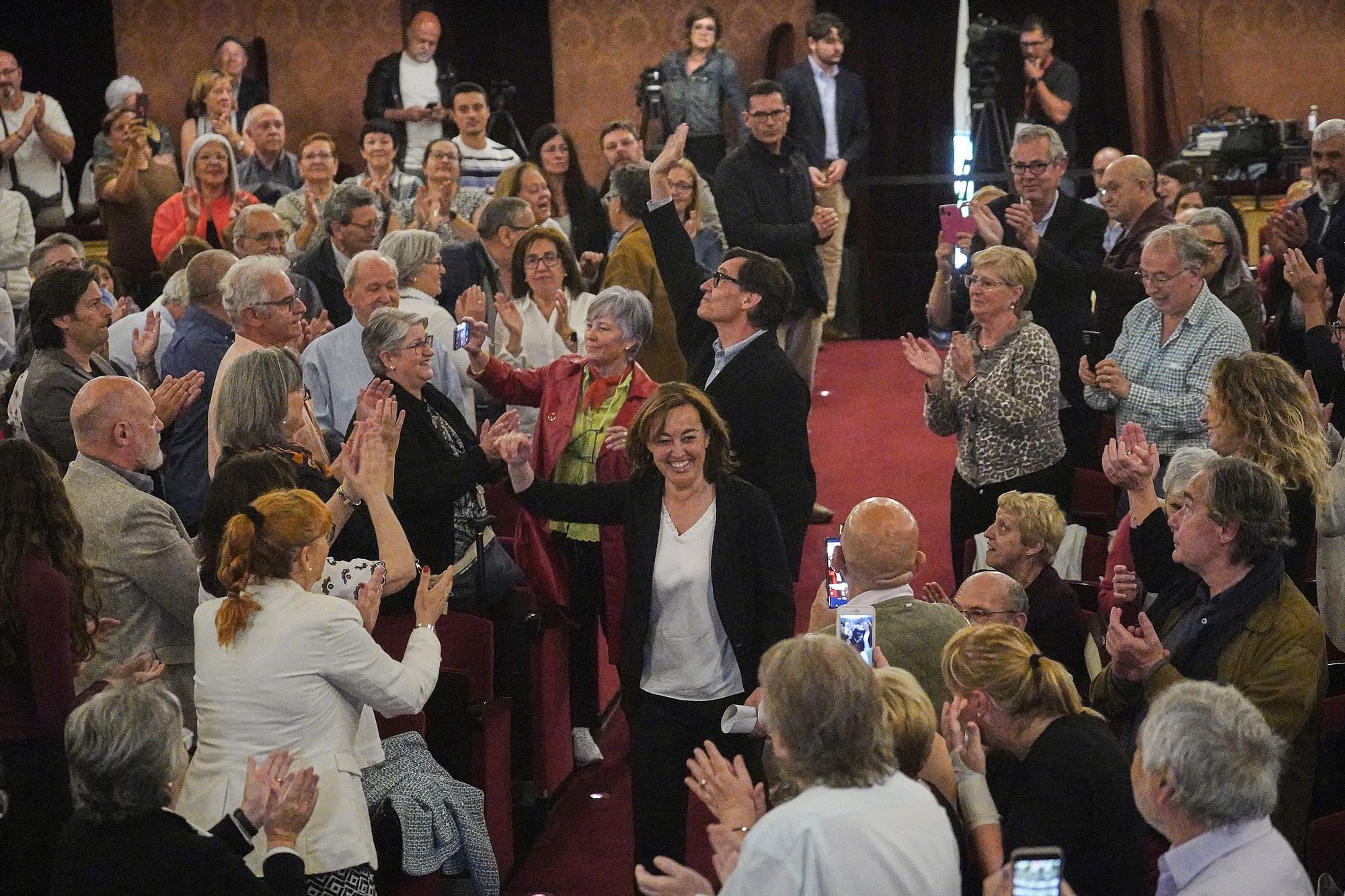 Les millors imatges de l'acte central de Campanya del PSC de Girona